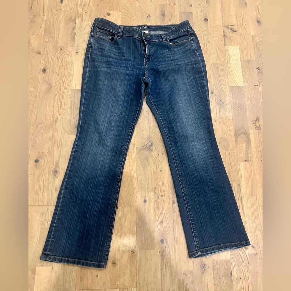 14 P LOFT denim jeans ( stretch) boot cut